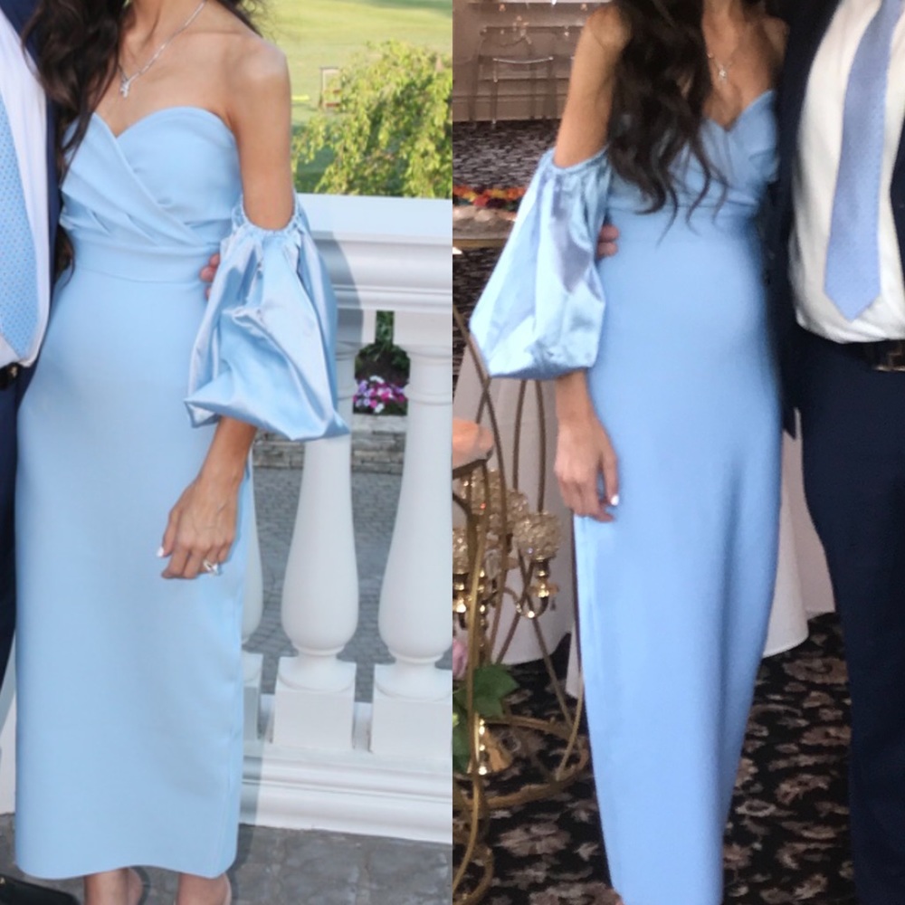Bandage dress off shoulder